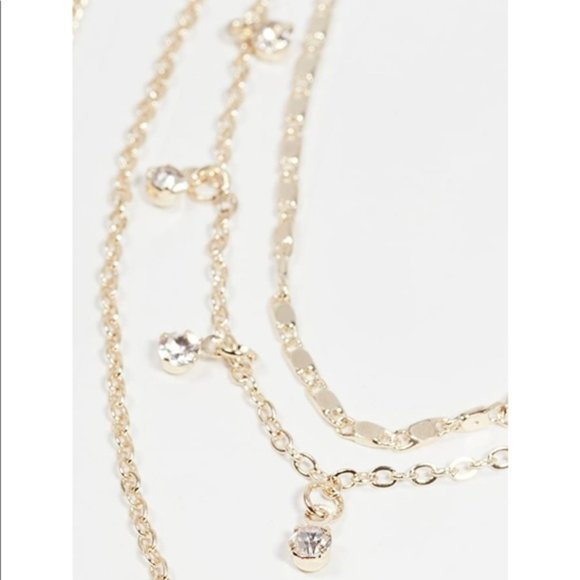 🎉HP🎉  New! Jules Smith Gold Layered Chains Necklace - Picture 3 of 3